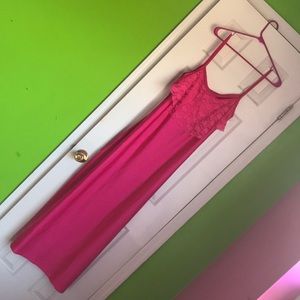 Fuschia Dress